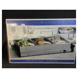 Triple Buffet Server/Warmer NIB