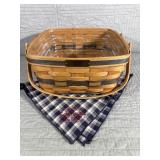 Longaberger J W Collection 1992 Cake Basket