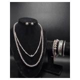 .925 Beaded Jewelry and Cuffs(2)