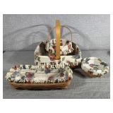 Longaberger Pie Basket with liner