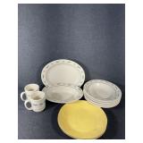 Longaberger Dishes,Crate & Barrel Plates (2)