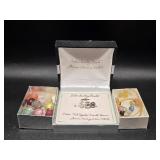 Individually Sterling Silver Beads(3), Colorful