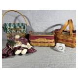 Longaberger Christmas Baskets