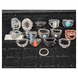 Costume Rings with Stretch Band