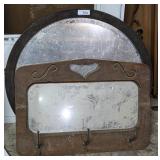 Wall Mirror with Hooks, Dresser Mirror