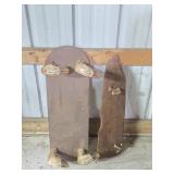 Deer Hoof Wall Art, Wall Hooks