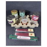Wick Candles and Candle Sticks