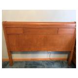 Mid Century Wooden Head Board
