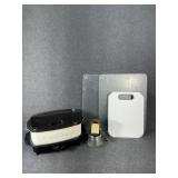 Westbend Slow Cooker, Nut Grinder Cutting Boards