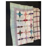 Snowball Quilt, Knit Blanket