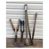 Loppers, Axe, Small Scythe