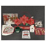 Serving Plate, Mini Tree Ornaments, Mug