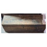 Wooden Box with Hand Saws