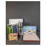 Inflatable Serving Bar, Cutlery Tray, Flip Cap