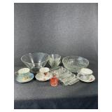 1950ï¿½s Howdy Doody Tumbler, Teacups W/Saucers