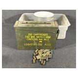 Metal Ammo Box, Bullet Shells