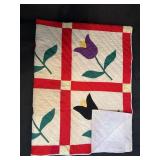Red Tulip Quilt