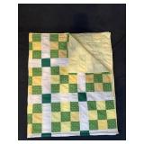 Green Block Quilt