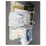 Baby Burp Rags, Pillow Cases, Baby Blanket
