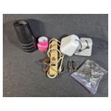 Outside Faucet Covers, Duck Tape, Cabinet Pulls,
