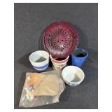 Planters(4), Wind Spinner, Wooden Games