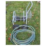 Metal Hose Reel, Hose