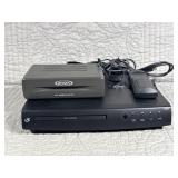 HDMI DVD/ CD player, Jensen RF Modulator