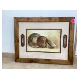 FRAMED BASKET PICTURE