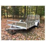 2018 7’X14’ LEGEND ALUMINUM TRAILER