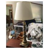 Metal Table Lamp - Mid Century Modern Style - Works Great