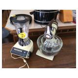 Old Sunbeam mixer working Hamilton Beach blender