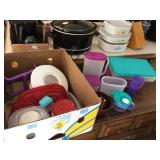 Various containers for food storage