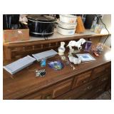 Magical unicorn figurine trendy floating shelves and more décor