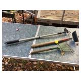 Garden tools for digging and weeding