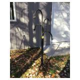 Versatile sturdy hook for plants bird feeders