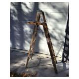 6’ WOODEN LADDER - HOUSEHOLD MISC