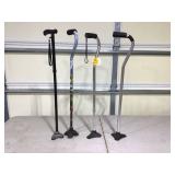 4 CANES - MEDICAL SUPPLIES