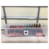 6 packs NASCAR Coca-Cola bottles 1995 Busch Christmas brew beer