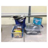 Power cords insect spray mini bags and additional items