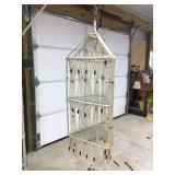 Two-tier macrame plant hanger