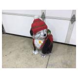 SHEEP DOG CHRISTMAS BLOW MOLD