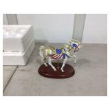 Collectible carousel figurine by Lenox