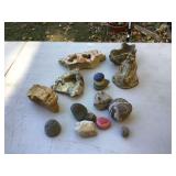 Various stones with unique names