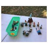 ASSORTED GARDEN GNOMES - LAWN & GARDEN