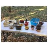 Assorted plant containers
