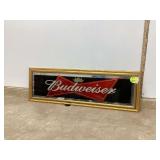 BUDWEISER BEER MIRROR