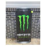 LARGE CARDBOARD MONSTER SIGN