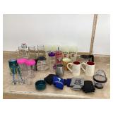 Drinkware accessories for keeping beverages hot or cold