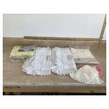 ASSORTED LACE PIECES - HOME DECOR