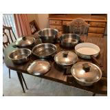 Various cooking vessels